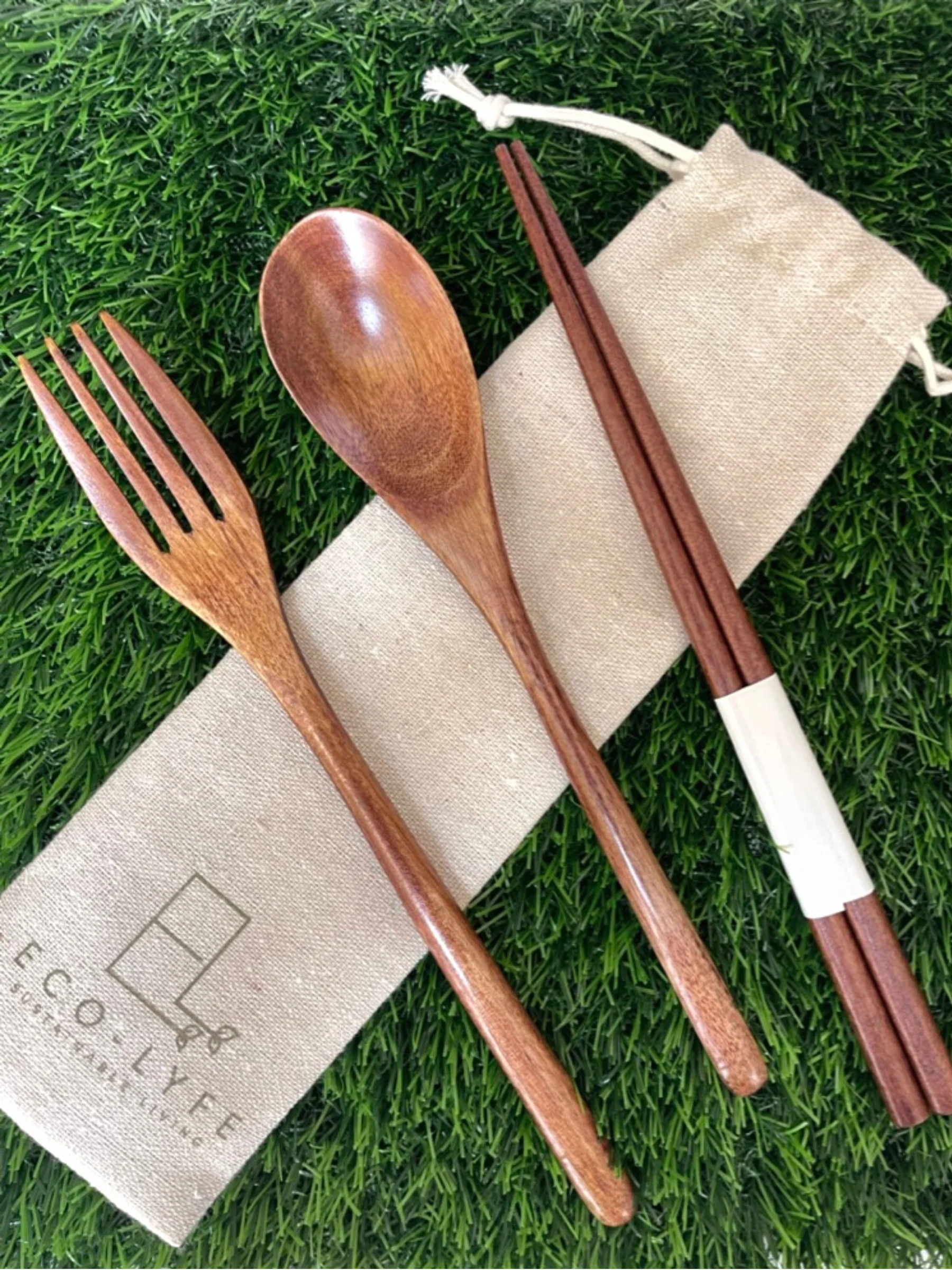 Bamboo Cutlery Set